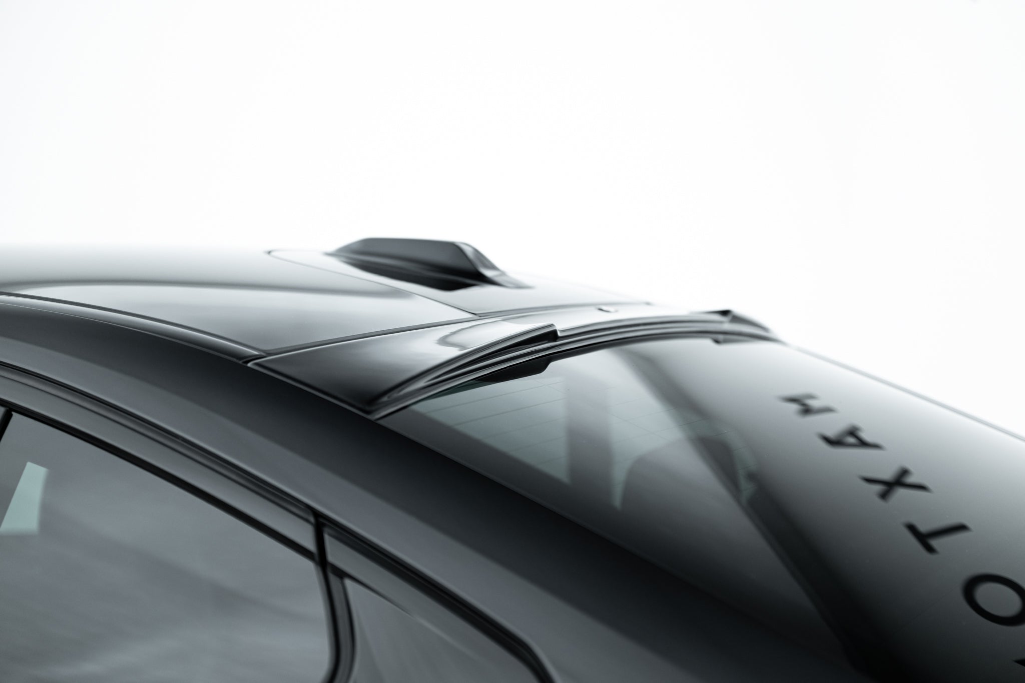 Maxton Design Heckscheiben Spoiler passend für BMW M5 Limousine G90 schwarz Hochglanz