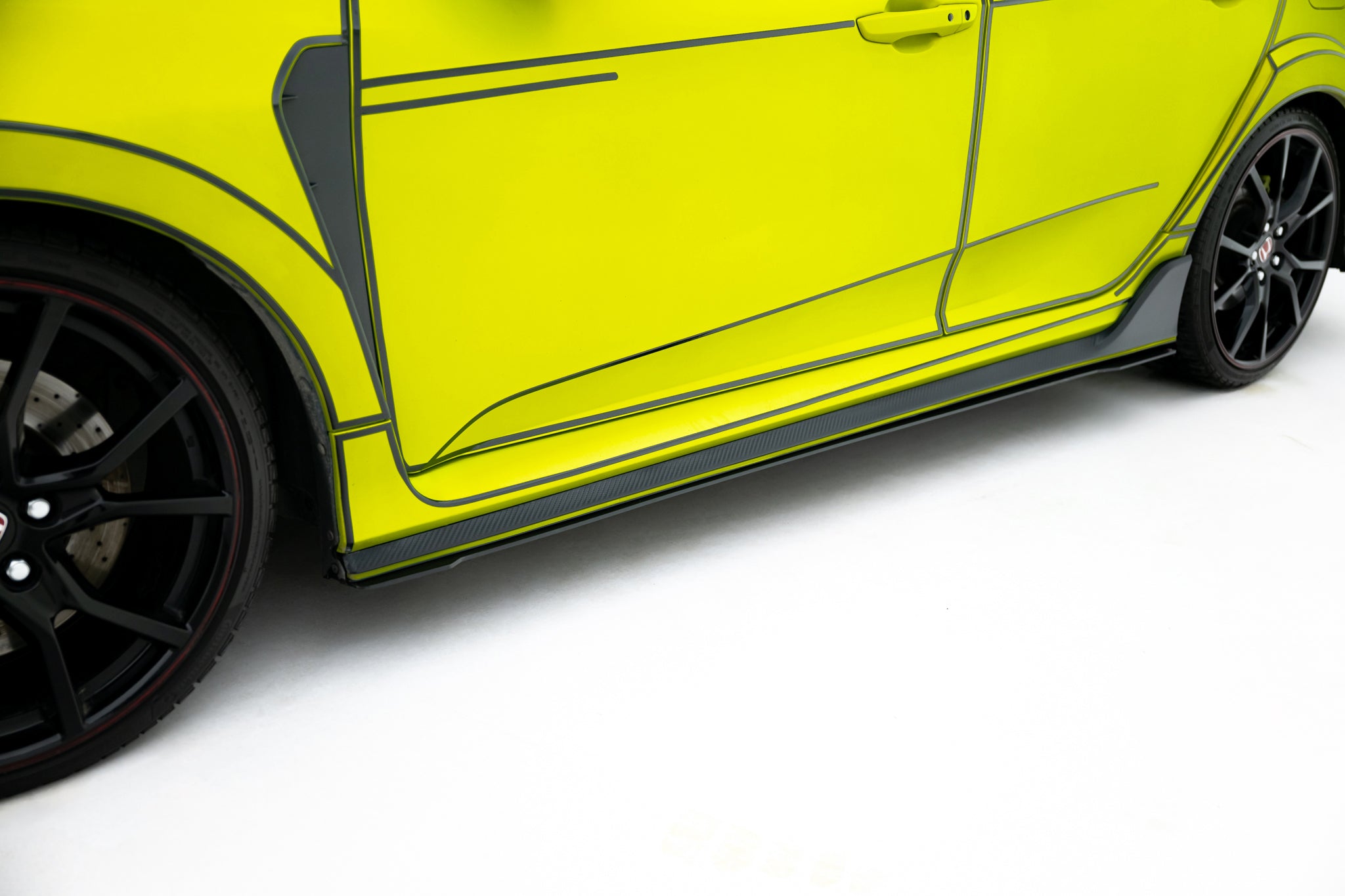 Maxton Design Sport Street+ Seitenschweller Leisten passend für Honda Civic Type-R Mk10 / Mk10 Facelift