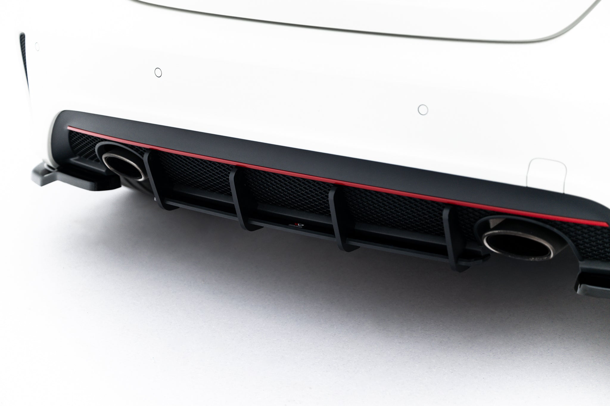 Maxton Design Street Pro Heckschürze passend für Mercedes-Benz A AMG-Line W176