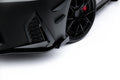 Maxton Design Front Stoßstange Flaps passend für Flaps Lexus IS 500 Mk3 Facelift 2 (XE30) schwarz Hochglanz