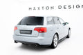 Maxton Design Heck Ansatz Flaps Diffusor passend für AUDI A4 B7 schwarz Hochglanz