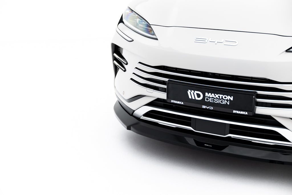 Maxton Design Street+ Spoilerlippe Front Ansatz V.2 passend für BYD Seal U Mk1 schwarz Hochglanz