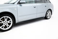 Maxton Design Street+ Seitenschweller Leisten passend für V.1 passend für Audi S4 / A4 / A4 S-Line B6 / B7 schwarz Hochglanz