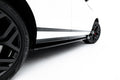 Maxton Design Street+ Seitenschweller Leisten passend für Land Rover Range Rover Evoque Dynamic Mk2 schwarz Hochglanz