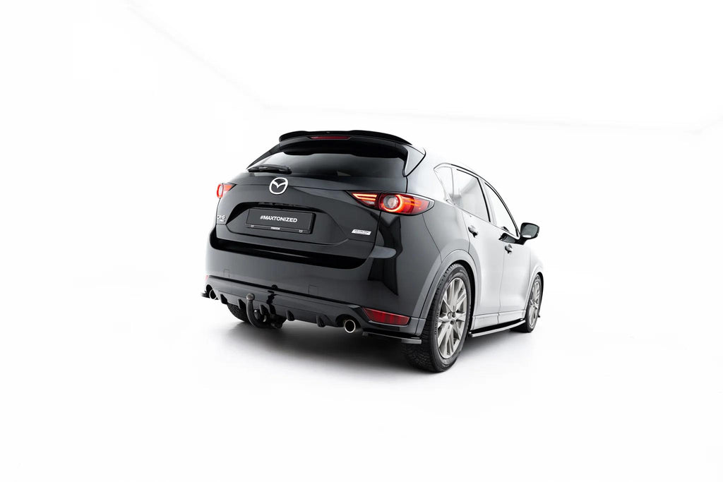 Maxton Design Diffusor für Mazda CX-5 Mk2 Facelift [2021-2025] | Schwarz Hochglanz | ABS-Kunststoff