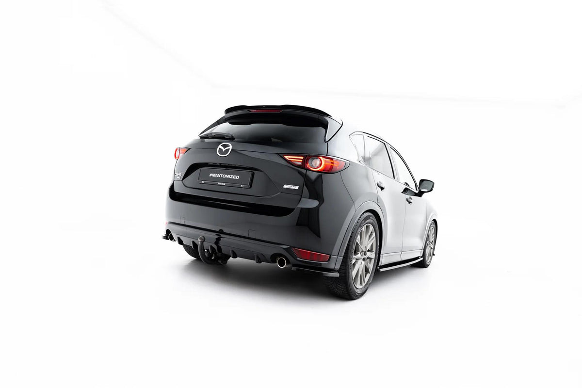Maxton Design Diffusor für Mazda CX-5 Mk2 Facelift [2021-2025] | Schwarz Hochglanz | ABS-Kunststoff