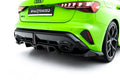 Maxton Design Street+ Mittlerer Diffusor RACE passend für V.1 Audi RS3 Sportback 8Y Facelift schwarz Hochglanz