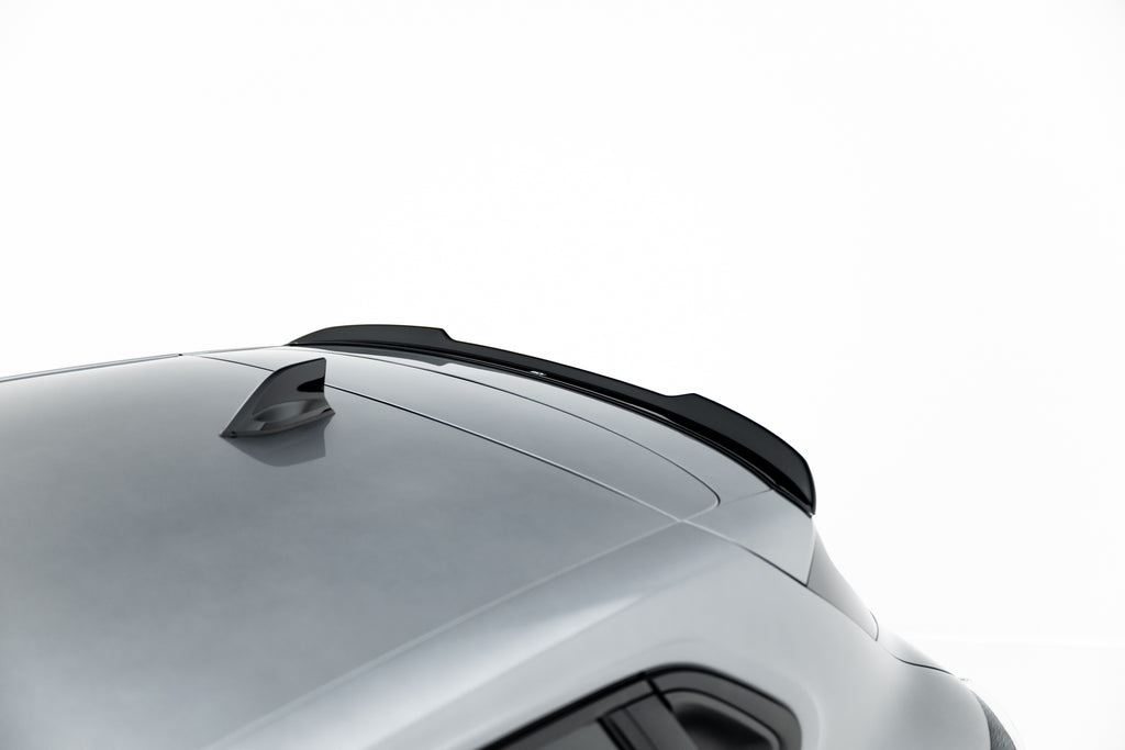 Maxton Design Spoiler CAP passend für Renault Clio Mk5 Facelift schwarz Hochglanz