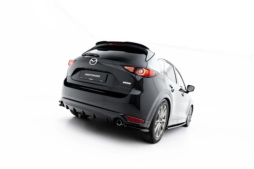 Maxton Design Diffusor für Mazda CX-5 Mk2 Facelift [2021-2025] | Schwarz Hochglanz | ABS-Kunststoff