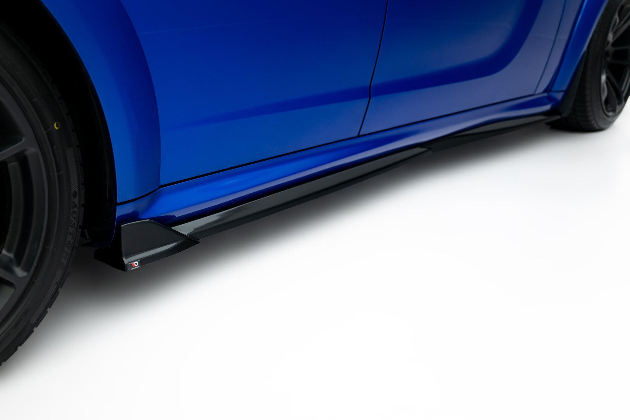 Maxton Design Street+ Seitenschweller Leisten passend für Dodge Charger RT Scat Pack Widebody Mk3 Facelift schwarz Hochglanz