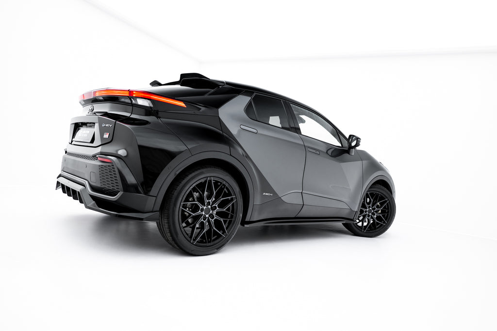 Maxton Design Street+ Seitenschweller Leisten passend für Toyota C-HR Mk2 schwarz Hochglanz