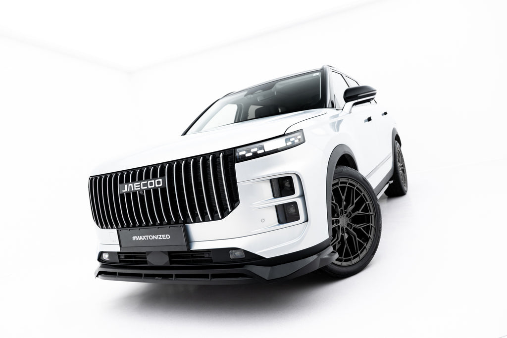 Maxton Design Street+ Spoilerlippe Front Ansatz passend für Jaecoo 7 Mk1 schwarz Hochglanz