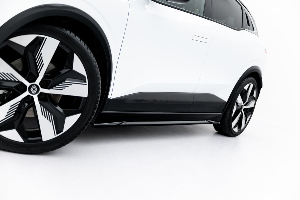 Maxton Design Street+ Seitenschweller Leisten passend für Renault Megane E-Tech Electric Mk1 schwarz Hochglanz