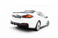 Maxton Design Diffusor Heck Ansatz Passend für Bmw 5er M-Paket Limousine / Touring G30 / G31 / G30 Facelift / G31 Facelift