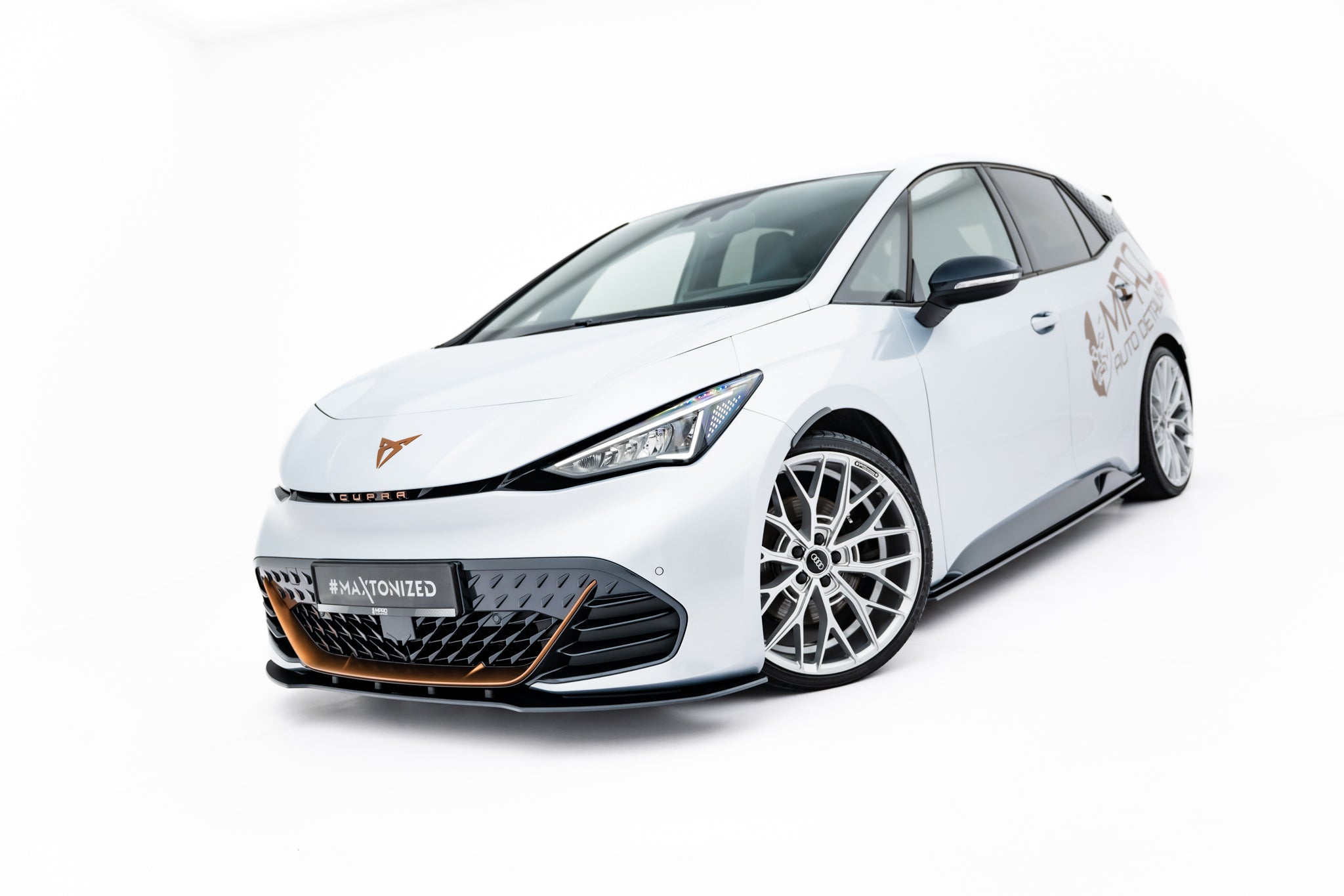 Maxton Design Street Pro Street+ Spoilerlippe Front Ansatz passend für Cupra Born Mk1