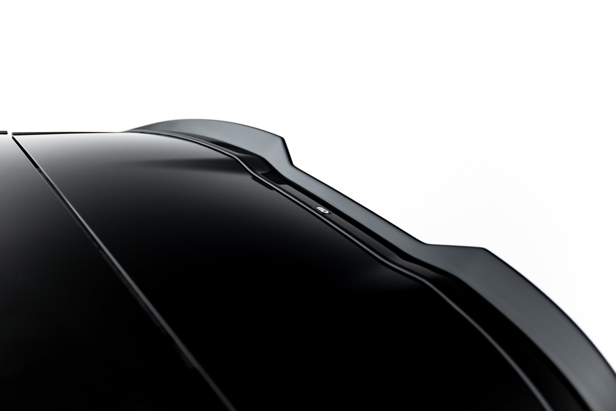 Maxton Design Spoiler CAP passend für Audi A6 S-Line Avant C9 schwarz Hochglanz
