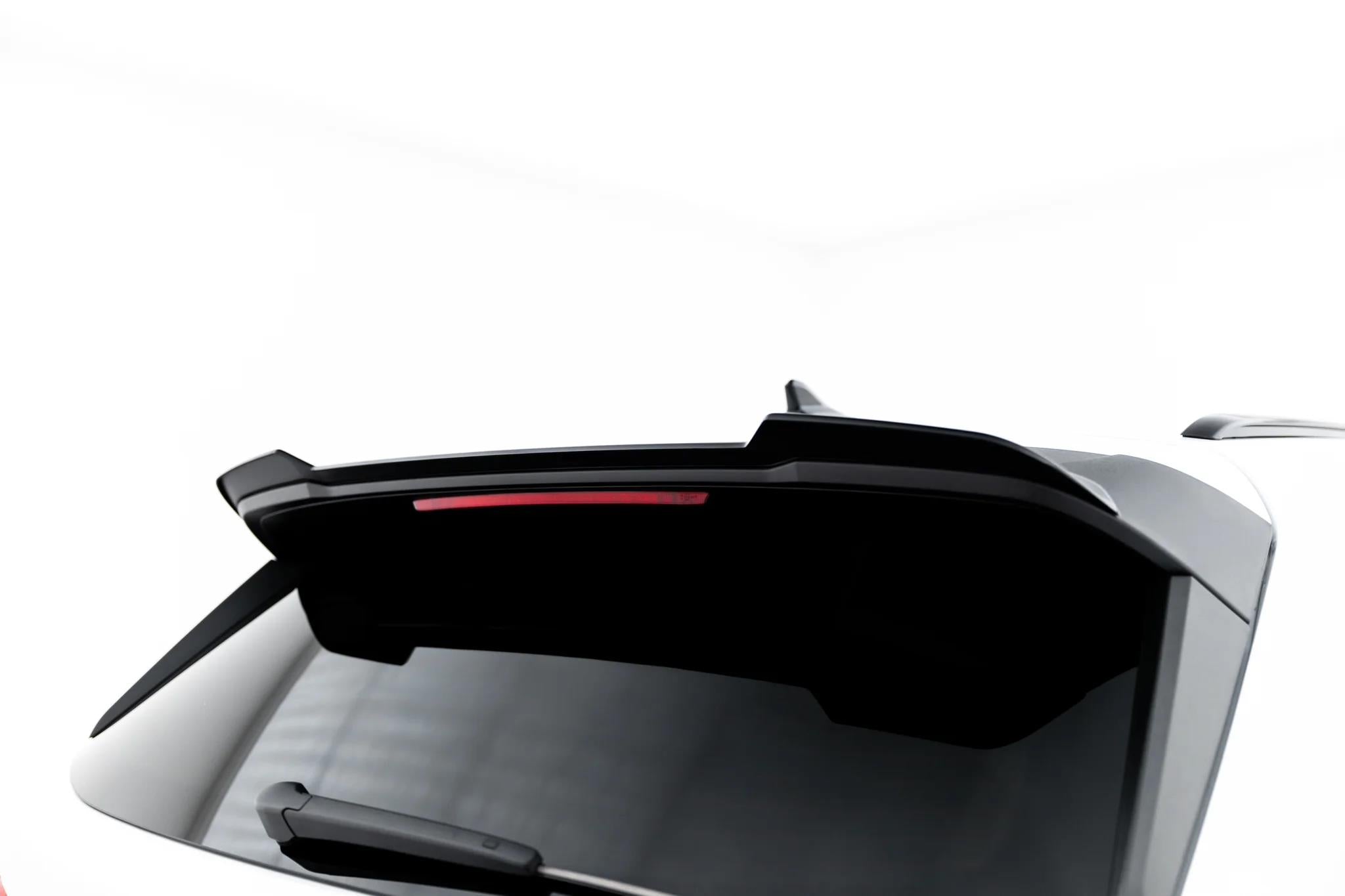 Maxton Design Heckspoiler Lippe Skoda Elroq RS Mk1 Schwarz Hochglanz