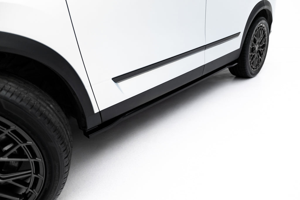 Maxton Design Street+ Seitenschweller Leisten passend für Jaecoo 7 Mk1 schwarz Hochglanz
