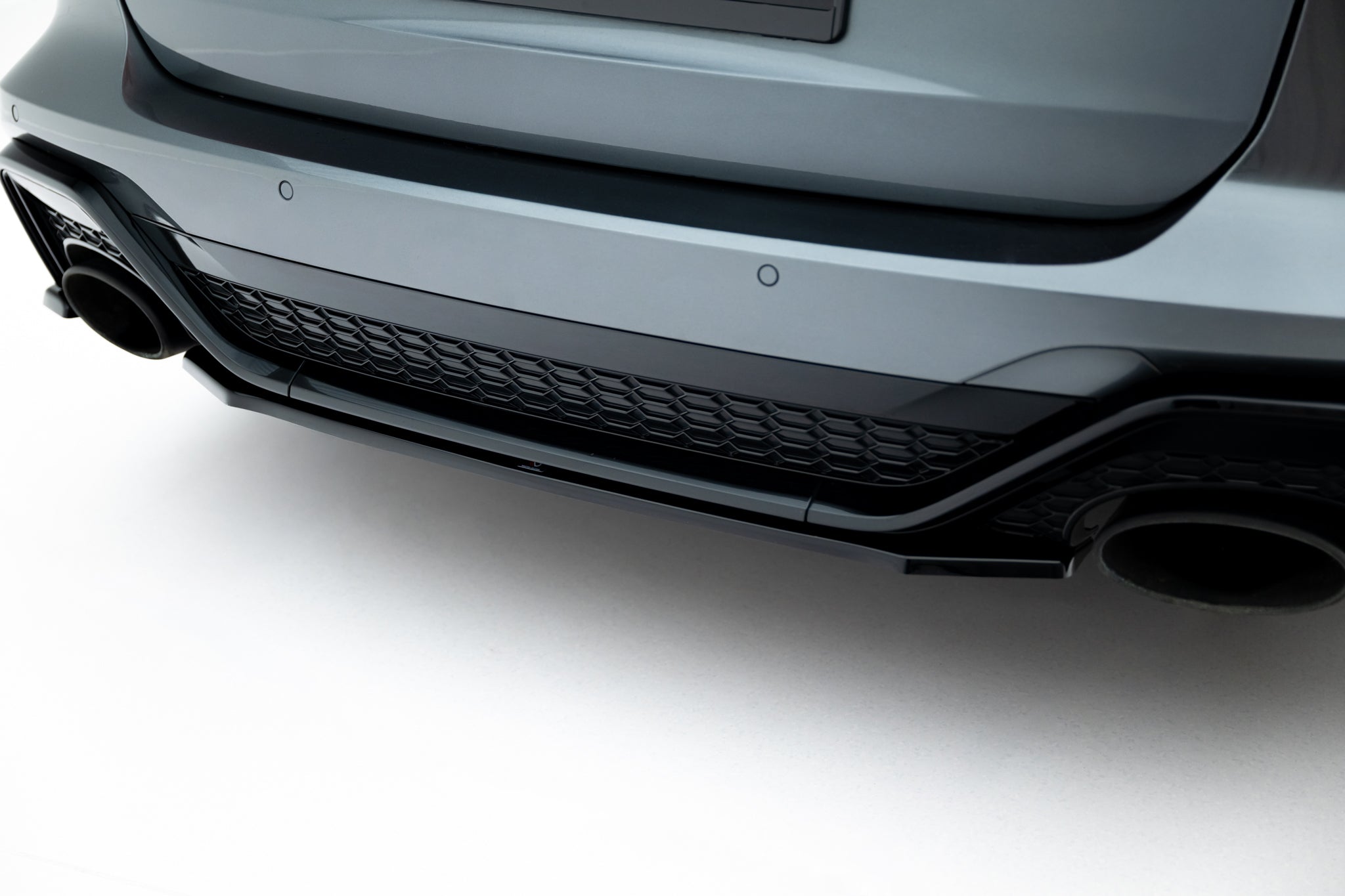 Maxton Design Heckansatz Audi RS6 C8 / C8 Facelift schwarz Hochglanz für Audi A6