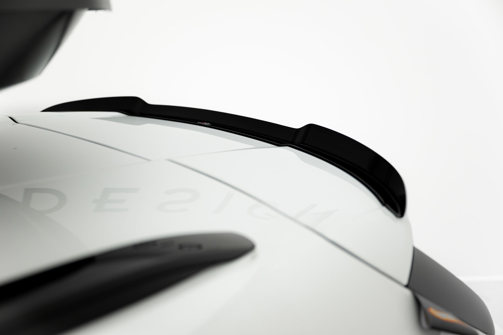 Maxton Design Spoiler CAP passend für Renault Talisman Grandtour schwarz Hochglanz
