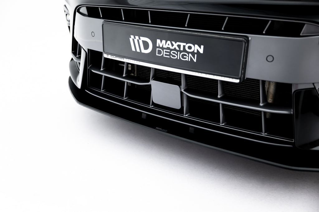 Maxton Design Street Pro Street+ Spoilerlippe Front Ansatz passend für Cupra Leon ST / Hatchback Mk1 Facelift