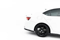 Maxton Design Heck Ansatz Flaps Diffusor passend für Skoda Octavia Liftback / Combi Mk4 Facelift schwarz Hochglanz