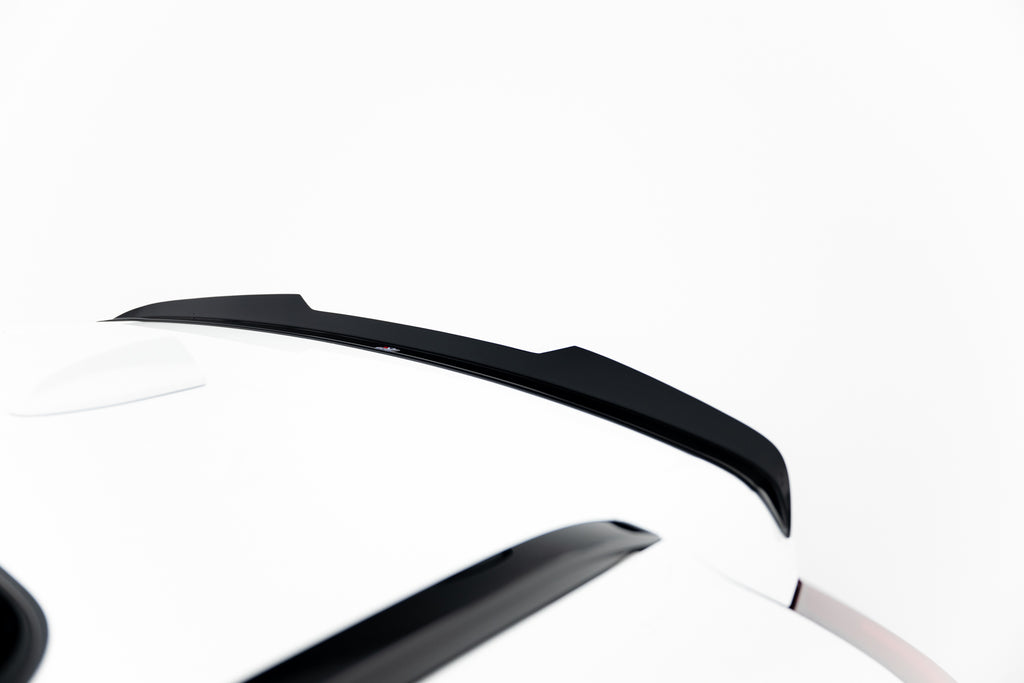 Maxton Design Spoiler CAP passend für Volvo XC60 Mk2 R-Design schwarz Hochglanz