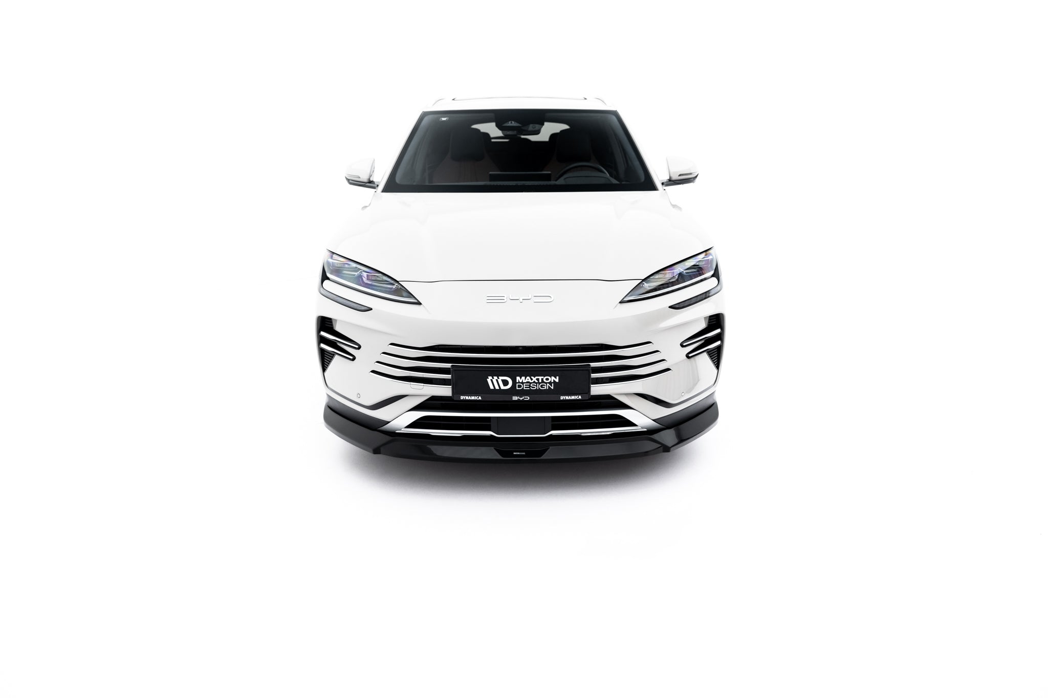 Maxton Design Street+ Spoilerlippe Front Ansatz V.2 passend für BYD Seal U Mk1 schwarz Hochglanz