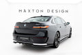 Maxton Design Street+ Mittlerer Diffusor RACE passend für BMW 7 G70 schwarz Hochglanz