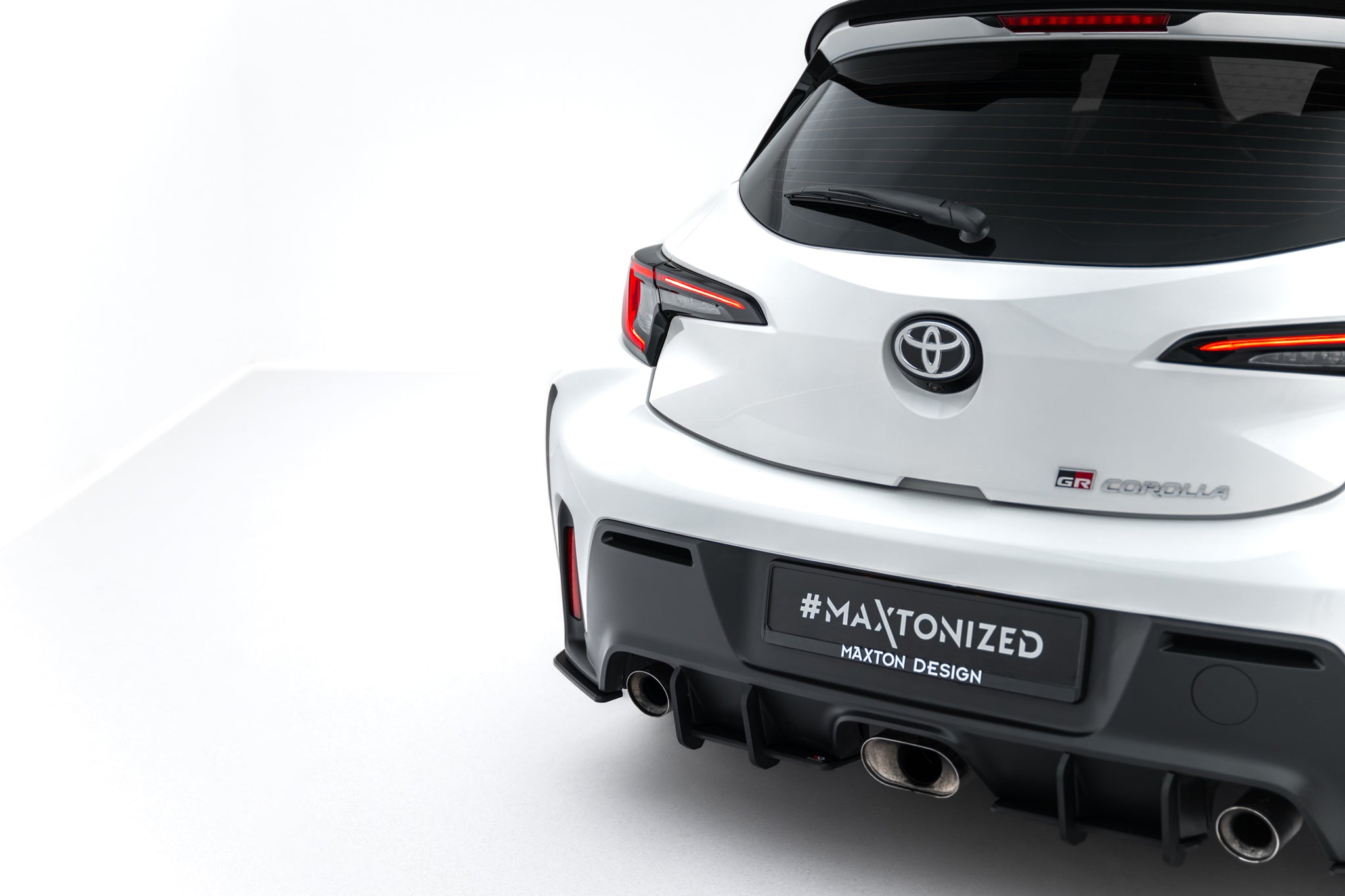 Maxton Design Street Pro Heckschürze passend für Toyota GR Corolla Mk12
