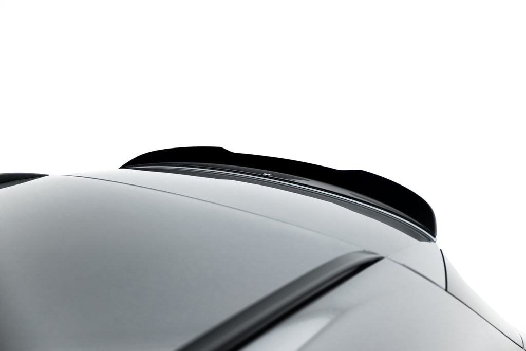Maxton Design Spoiler CAP passend für Mercedes-AMG GLA 35 H247 Facelift schwarz Hochglanz