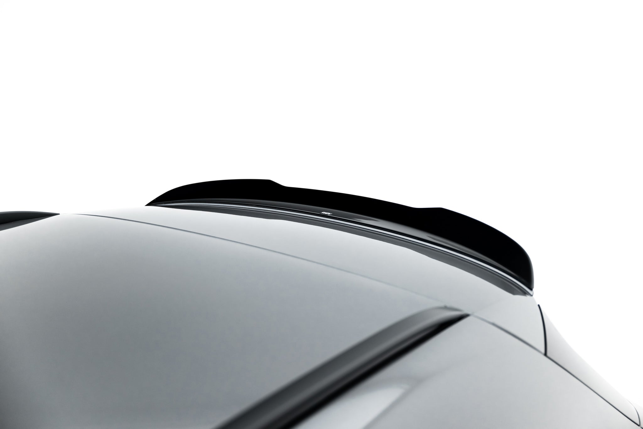 Maxton Design Spoiler CAP passend für Mercedes-AMG GLA 35 H247 Facelift schwarz Hochglanz