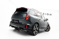 Maxton Design Spoiler CAP passend für Mini Countryman JCW U25 schwarz Hochglanz
