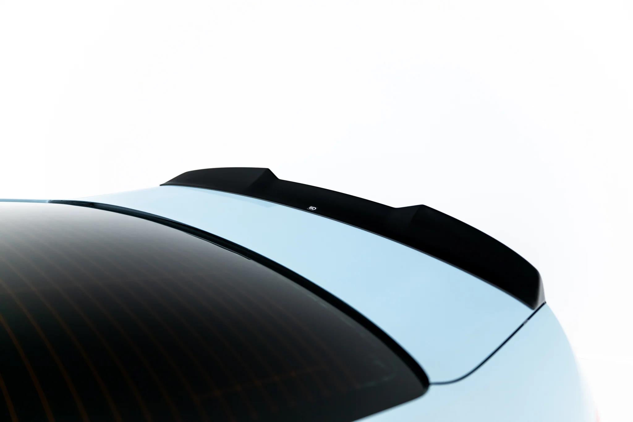 Maxton Design Spoiler CAP 3D passend für VW Jetta GLI Mk7 Facelift 2 schwarz Hochglanz