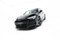 Maxton Design Street+ Spoilerlippe Front Ansatz V.1 Passend für Audi A3 Limousine 8Y Facelift Schwarz Hochglanz