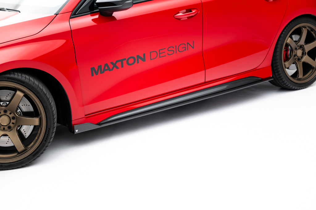 Maxton Design Set of Prepreg Carbon Fiber Side Skirts Audi RS3 Limousine 8Y Facelift für Maxton Carbon Set