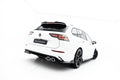 Maxton Design Heck Ansatz Flaps Diffusor V.1 passend für VW Golf R Variant Mk8 / Mk8 Facelift schwarz Hochglanz