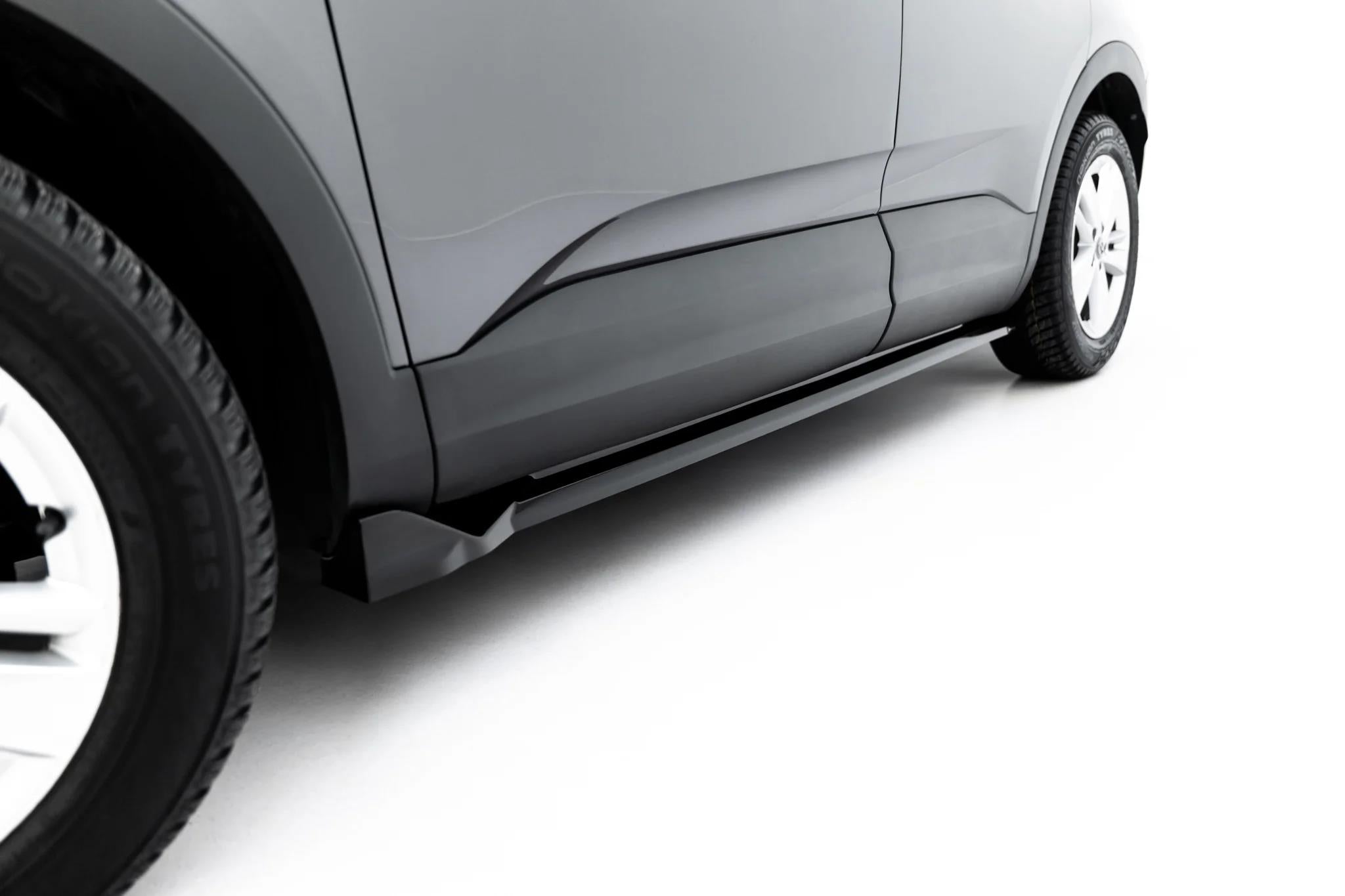 Maxton Design Street+ Seitenschweller Leisten Passend für Opel Grandland Mk1 Schwarz Hochglanz