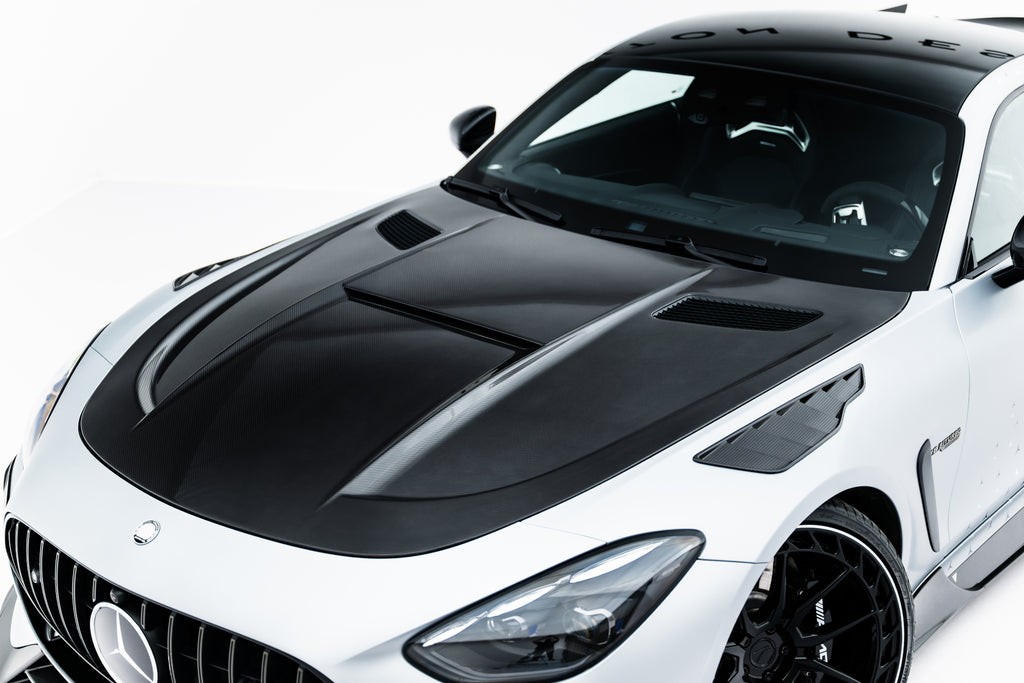 Maxton Design Prepreg Carbon Fiber Hood Mercedes-AMG GT 43 / 63 / 55 / 63 S E Performance C192 für Mercedes-Benz AMG GT C192