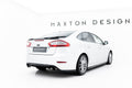 Maxton Design Heck Ansatz Flaps Diffusor passend für Ford Mondeo ST-Line Limousine Mk4 Facelift schwarz Hochglanz