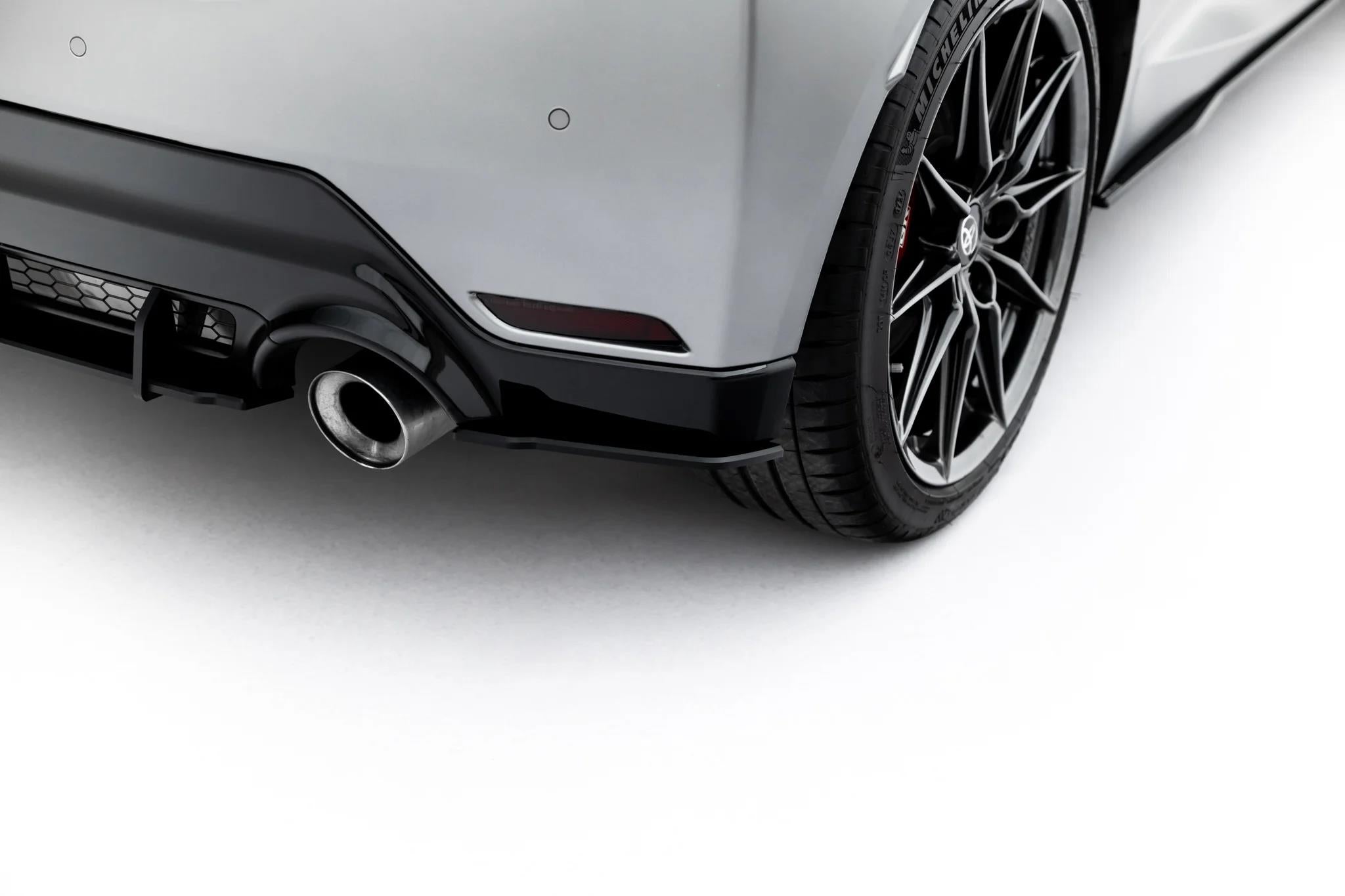 Maxton Design Street Pro Heck Ansatz Flaps Diffusor passend für Toyota GR Yaris Mk4 Facelift