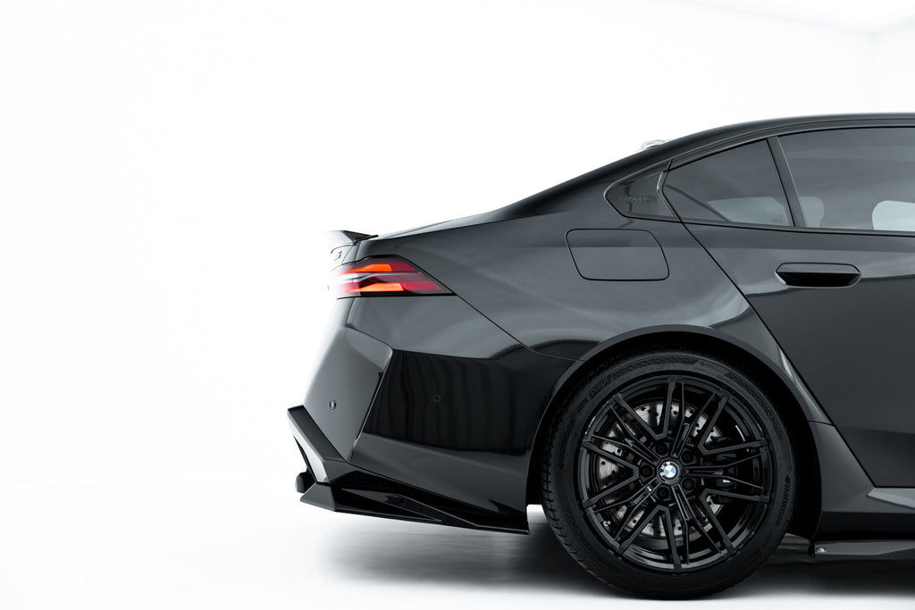 Maxton Design Spoiler CAP 3D passend für BMW M5 Limousine G90 schwarz Hochglanz