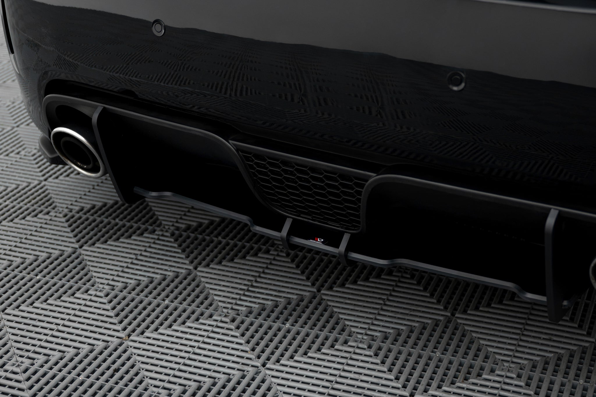 Maxton Design Street Pro Heckschürze für Abarth 500 Mk1