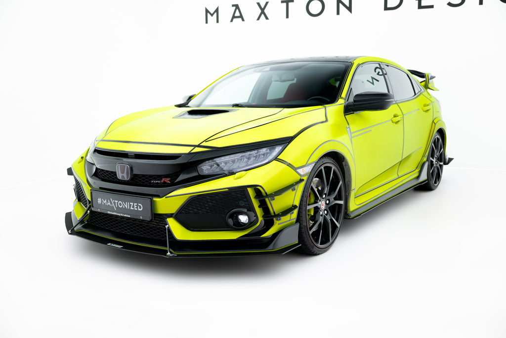 Maxton Design Canards Honda Civic Type-R Mk10 / Mk10 Facelift für Honda Civic Mk10 Facelift