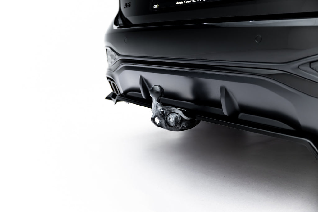 Maxton Design Street+ Mittlerer Diffusor RACE V.2 passend für Audi A6 S-Line C9 schwarz Hochglanz