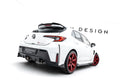 Maxton Design Heck Ansatz Flaps Diffusor V.2 passend für Toyota GR Corolla Mk12 schwarz Hochglanz