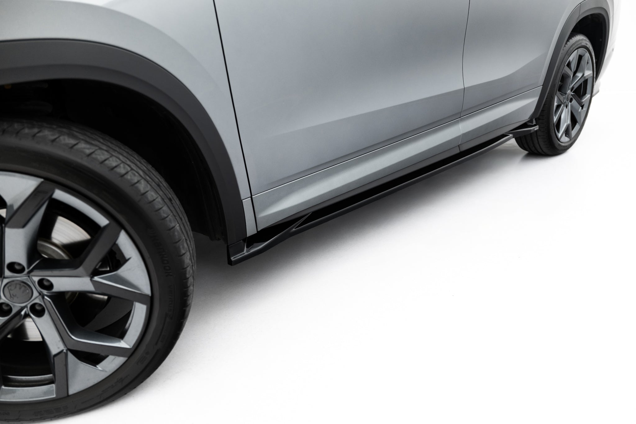 Maxton Design Street+ Seitenschweller Leisten passend für Skoda Kodiaq RS Mk2 schwarz Hochglanz