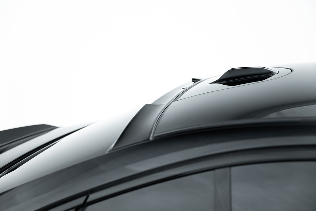 Maxton Design Heckscheiben Spoiler passend für BMW M5 Limousine G90 schwarz Hochglanz
