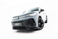 Maxton Design Street+ Spoilerlippe Front Ansatz V.1 passend für VW Tiguan R-Line Mk3 schwarz Hochglanz