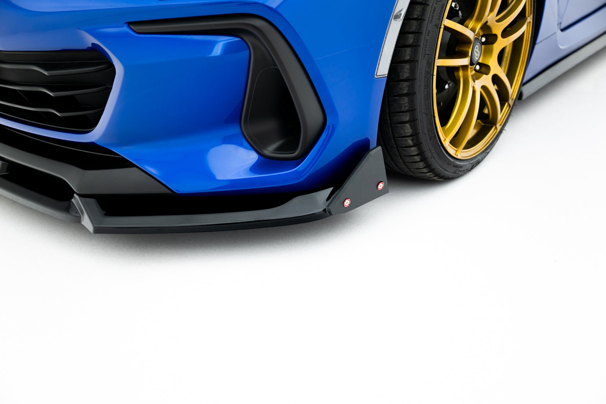 Maxton Design Street+ Spoilerlippe Front Ansatz V.1 + Flaps passend für Subaru BRZ Mk2